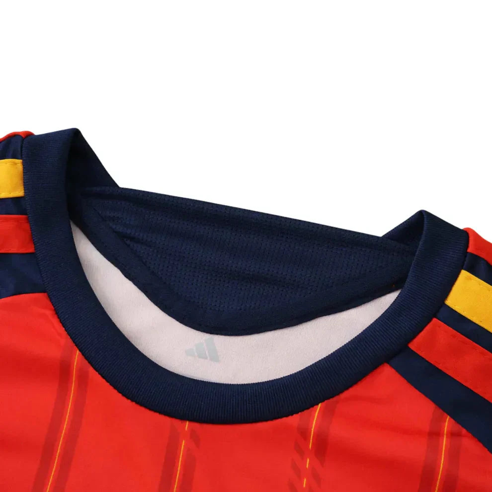 Kinder-Set Spanien Heimtrikot langärmlig 2026