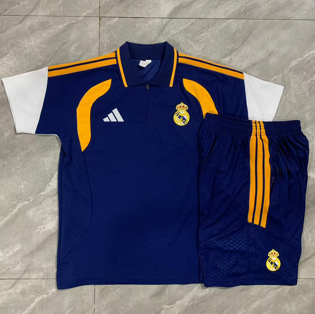 Poloshirt + Shorts Real Madrid