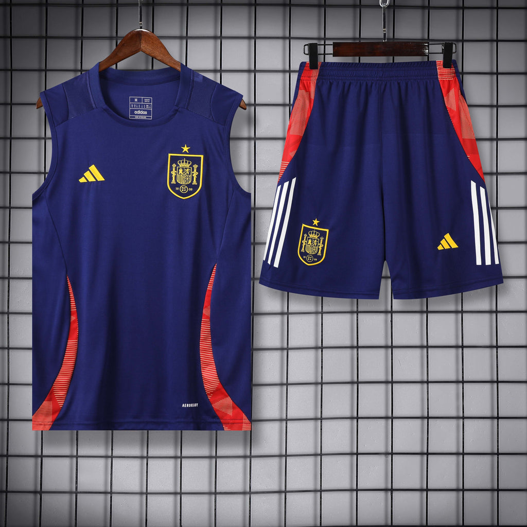 TRÄGERTOP + SHORTS SPANISCH